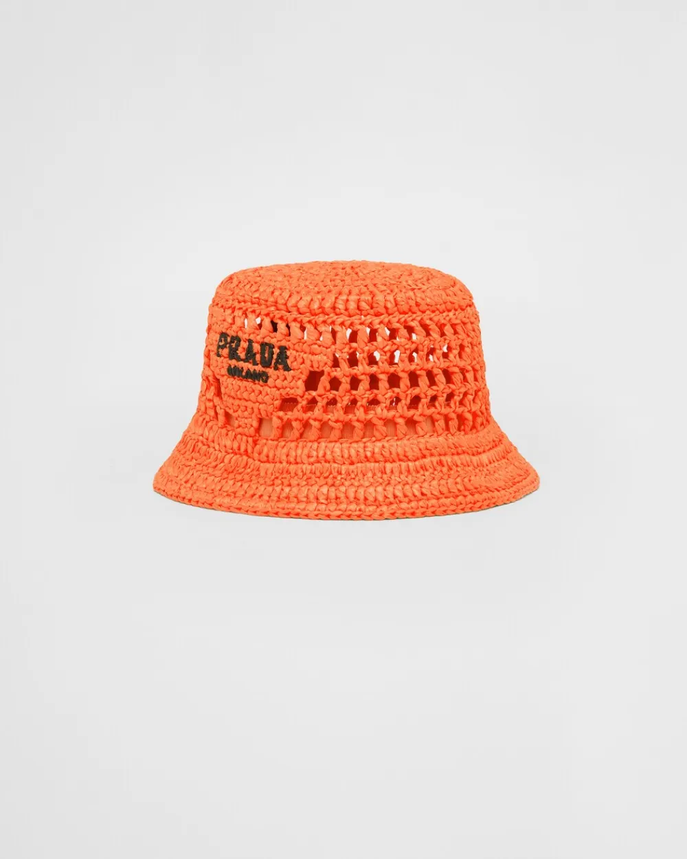Mujer Prada SOMBREROS Y GUANTES^Sombrero De Pescador En Tela Tejida