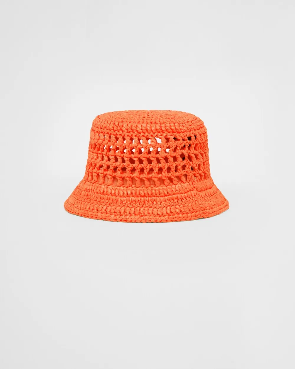 Mujer Prada SOMBREROS Y GUANTES^Sombrero De Pescador En Tela Tejida