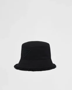 Mujer Prada SOMBREROS Y GUANTES^Sombrero Tipo Pescador De Dril