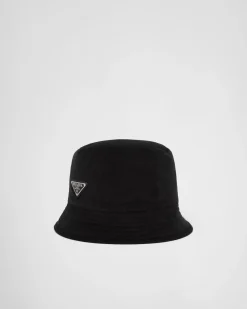 Hombre Prada SOMBREROS Y GUANTES^Sombrero Tipo Pescador De Pana