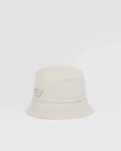Hombre Prada SOMBREROS Y GUANTES^Sombrero Tipo Pescador De Pana