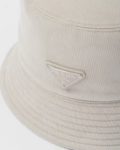 Hombre Prada SOMBREROS Y GUANTES^Sombrero Tipo Pescador De Pana