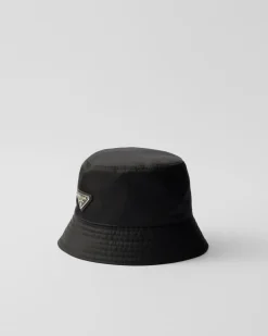 Mujer Prada COLECCIÓN FEMENINA|SOMBREROS Y GUANTES^Sombrero Tipo Pescador De Re-nylon