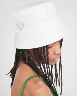 Mujer Prada COLECCIÓN FEMENINA|SOMBREROS Y GUANTES^Sombrero Tipo Pescador De Re-nylon