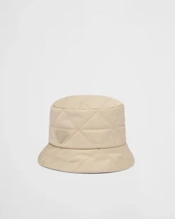 Mujer Prada COLECCIÓN FEMENINA|SOMBREROS Y GUANTES^Sombrero Tipo Pescador De Re-nylon