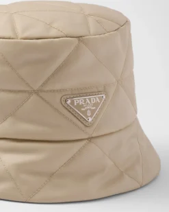 Mujer Prada COLECCIÓN FEMENINA|SOMBREROS Y GUANTES^Sombrero Tipo Pescador De Re-nylon