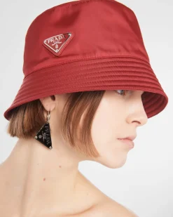 Mujer Prada COLECCIÓN FEMENINA|SOMBREROS Y GUANTES^Sombrero Tipo Pescador De Re-nylon