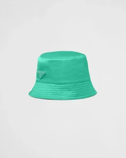 Mujer Prada COLECCIÓN FEMENINA|SOMBREROS Y GUANTES^Sombrero Tipo Pescador De Re-nylon