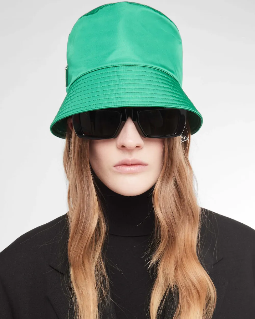 Mujer Prada COLECCIÓN FEMENINA|SOMBREROS Y GUANTES^Sombrero Tipo Pescador De Re-nylon