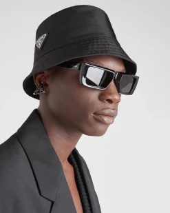 Hombre Prada COLECCIÓN MASCULINA|SOMBREROS Y GUANTES^Sombrero Tipo Pescador De Re-nylon