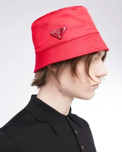 Prada COLECCIÓN MASCULINA^Sombrero Tipo Pescador De Re-nylon