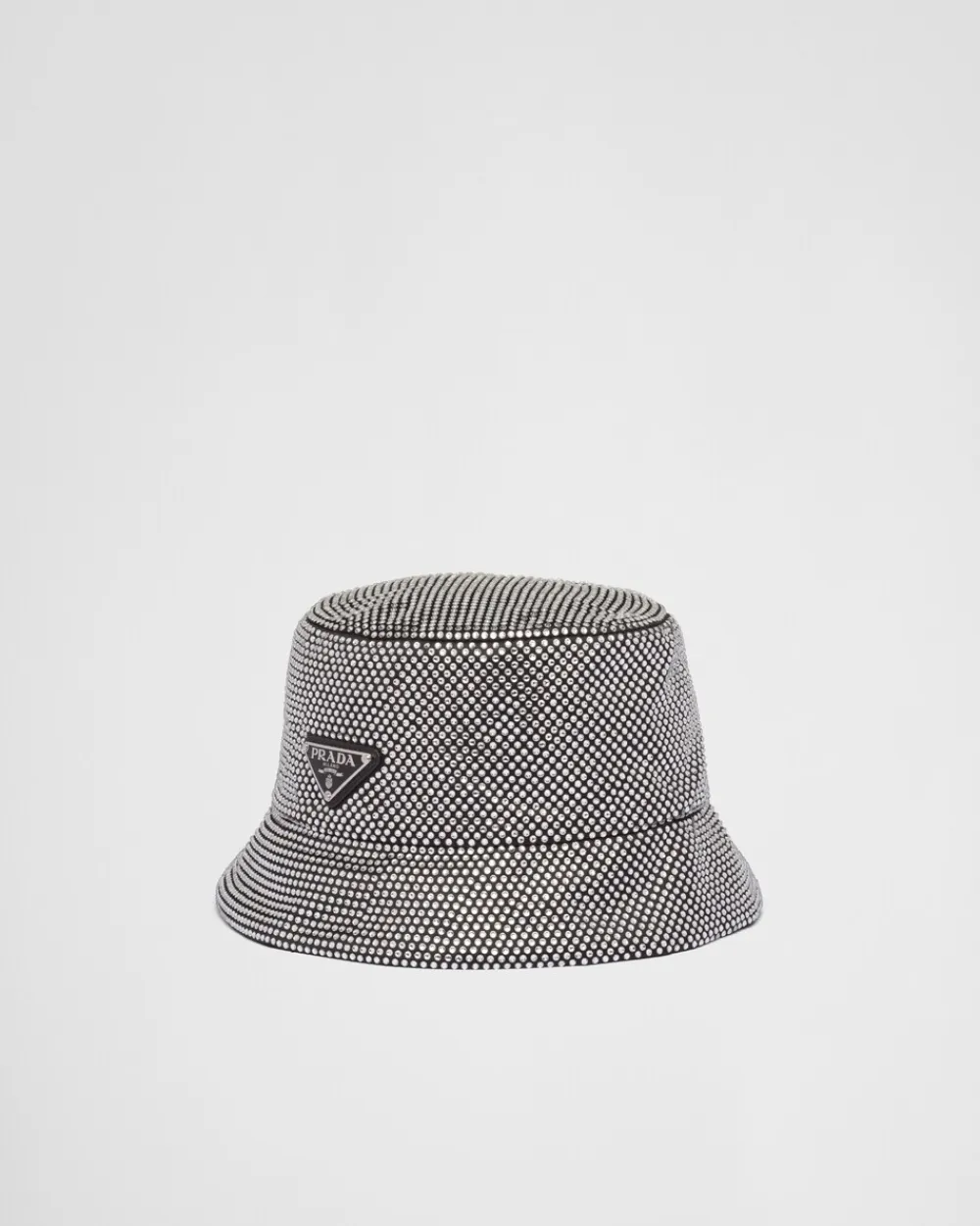 Mujer Prada SOMBREROS Y GUANTES^Sombrero Tipo Pescador De Satén Con Cristales