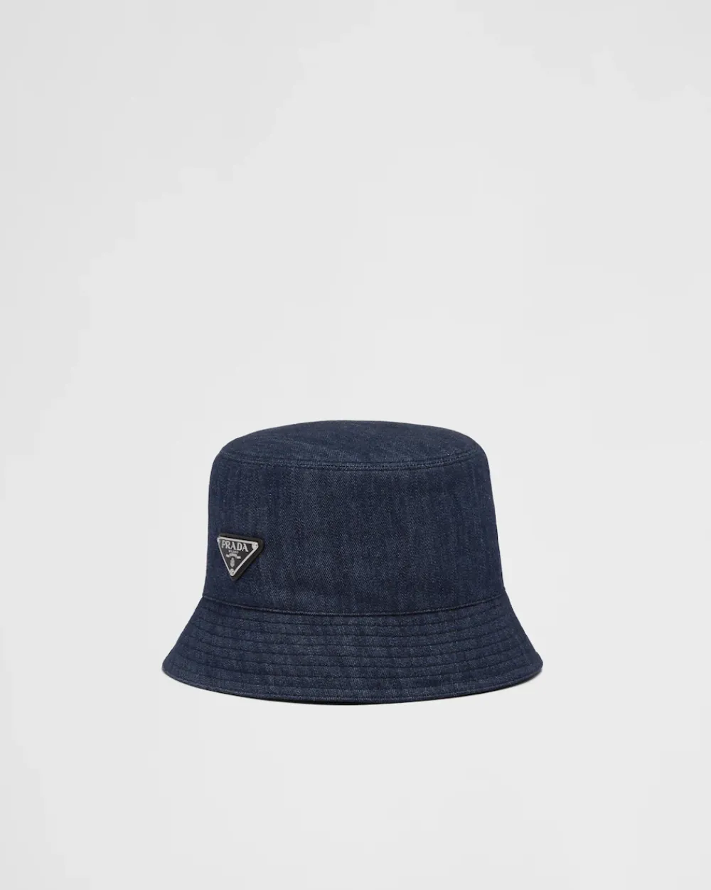 Mujer Prada SOMBREROS Y GUANTES^Sombrero Tipo Pescador De Tejido Vaquero