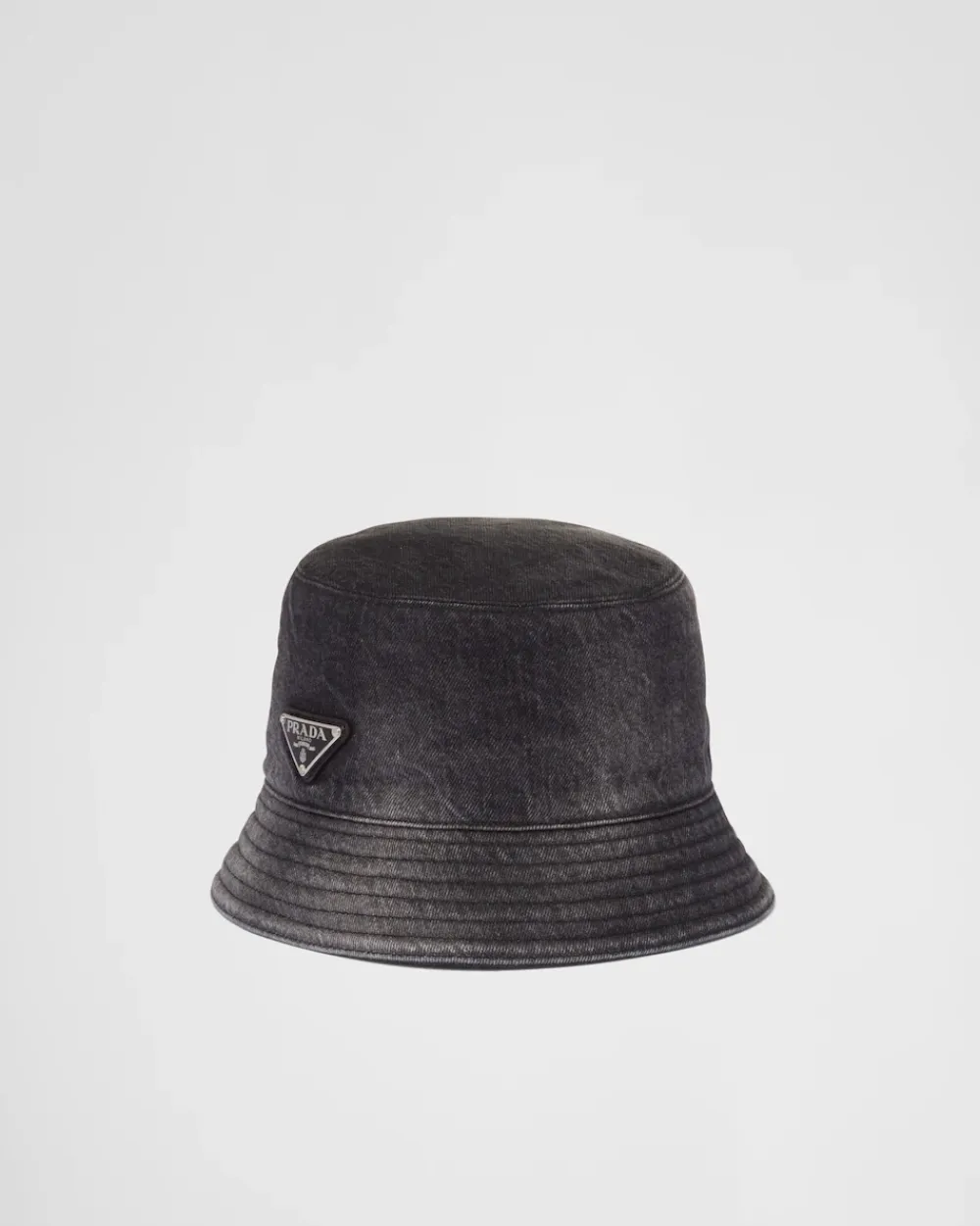 Mujer Prada SOMBREROS Y GUANTES^Sombrero Tipo Pescador De Tejido Vaquero
