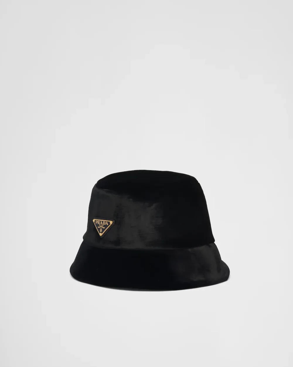 Mujer Prada SOMBREROS Y GUANTES^Sombrero Tipo Pescador De Terciopelo