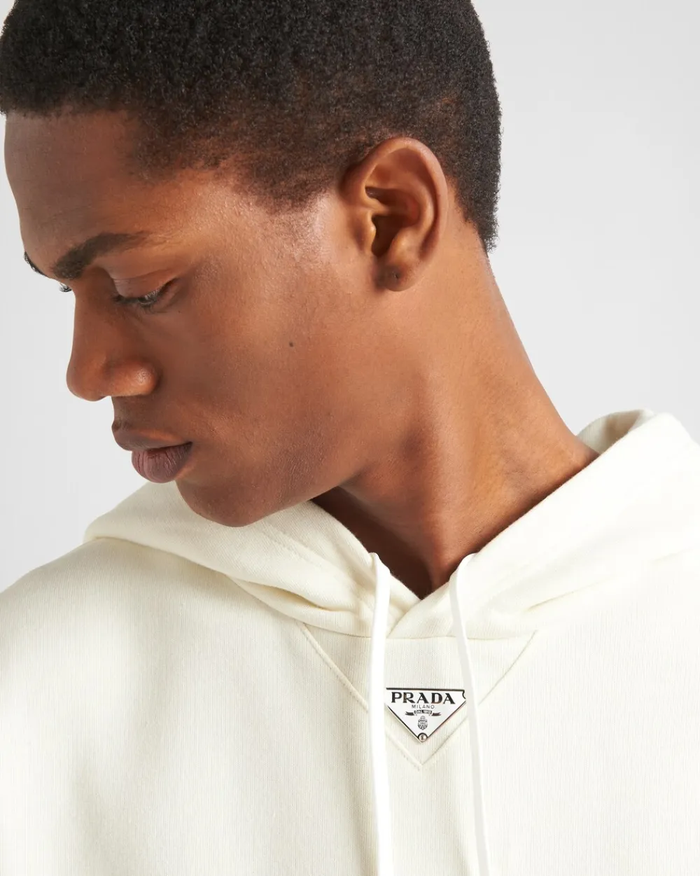 Hombre Prada ROPA DEPORTIVA Y SUDADERAS^Sudadera Con Capucha De Algodón