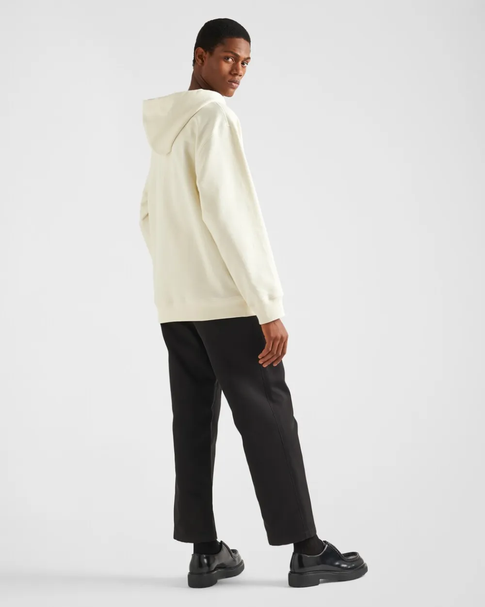 Hombre Prada ROPA DEPORTIVA Y SUDADERAS^Sudadera Con Capucha De Algodón