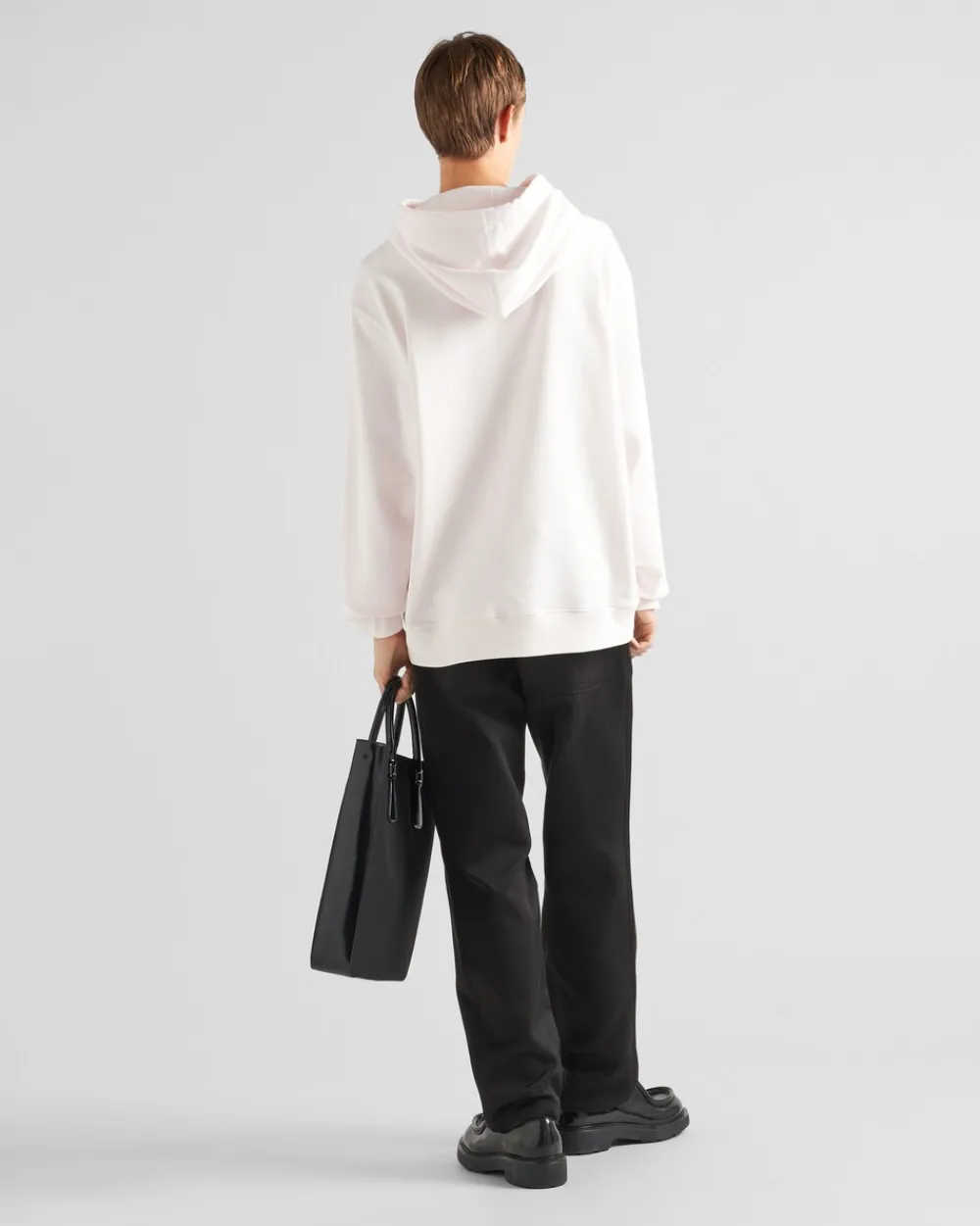 Hombre Prada ROPA DEPORTIVA Y SUDADERAS^Sudadera Con Capucha De Algodón