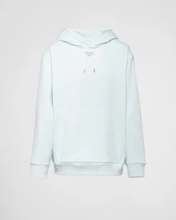 Hombre Prada ROPA DEPORTIVA Y SUDADERAS^Sudadera Con Capucha De Algodón