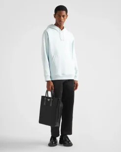 Hombre Prada ROPA DEPORTIVA Y SUDADERAS^Sudadera Con Capucha De Algodón