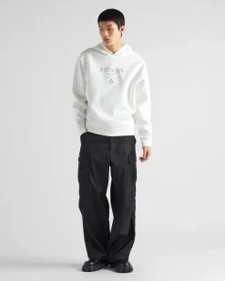 Hombre Prada ROPA DEPORTIVA Y SUDADERAS^Sudadera Con Capucha De Algodón