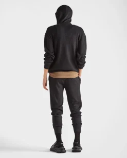 Hombre Prada TEJIDOS DE PUNTO^Sudadera Con Capucha De Punto De Cachemir