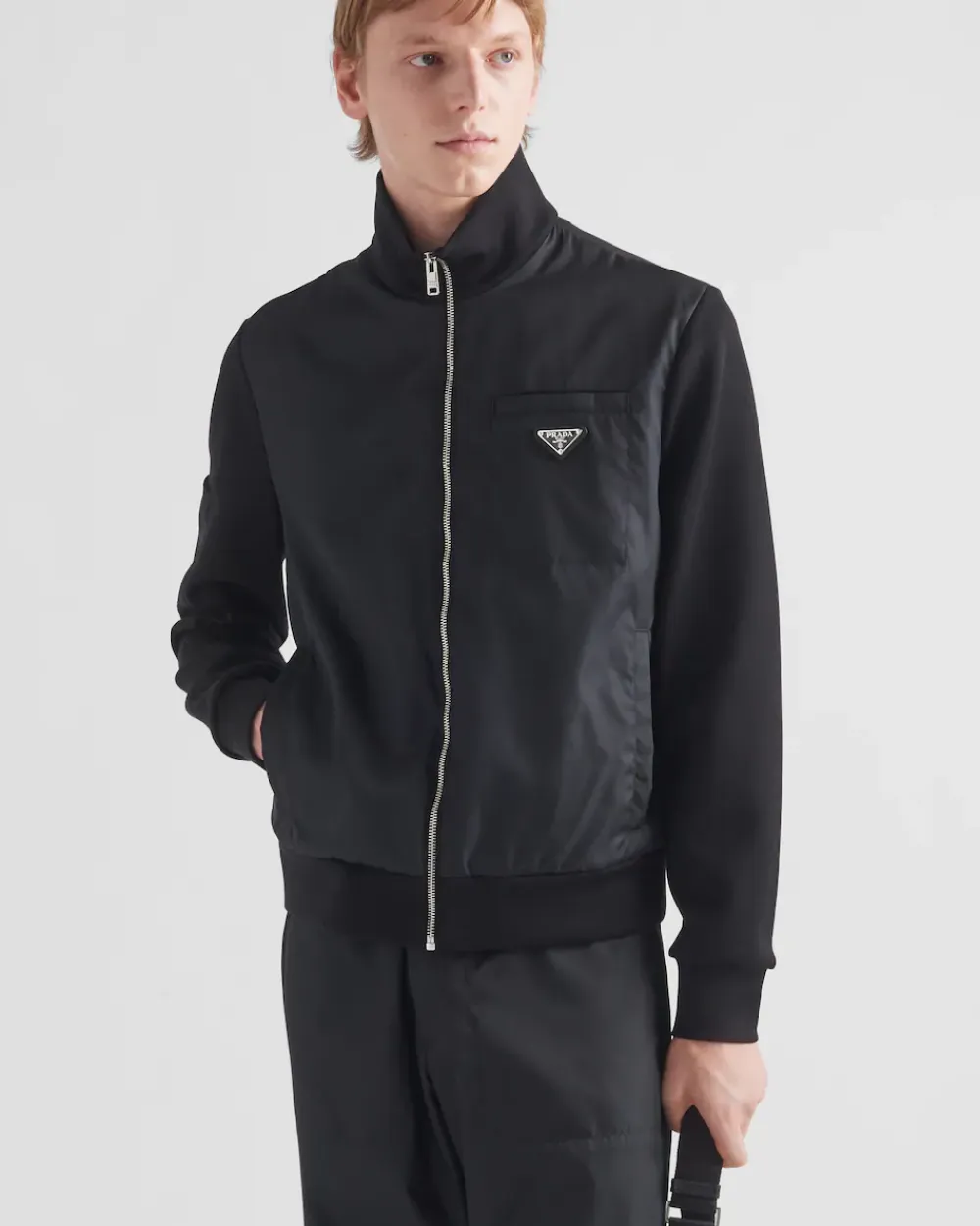 Hombre Prada ROPA DEPORTIVA Y SUDADERAS^Sudadera Con Detalles De Re-nylon