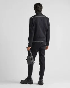 Hombre Prada ROPA DEPORTIVA Y SUDADERAS^Sudadera Con Detalles De Re-nylon