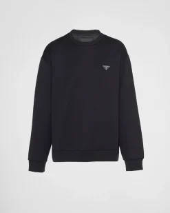 Hombre Prada ROPA DEPORTIVA Y SUDADERAS^Sudadera De Algodón Técnico