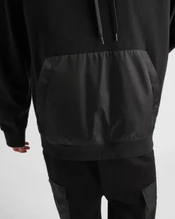 Hombre Prada ROPA DEPORTIVA Y SUDADERAS^Sudadera De Felpa De Algodón Con Capucha