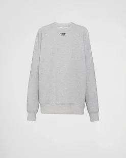Mujer Prada CAMISETAS Y SUDADERAS^Sudadera De Manga Larga
