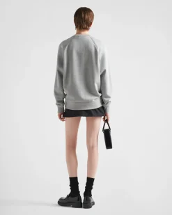 Mujer Prada CAMISETAS Y SUDADERAS^Sudadera De Manga Larga