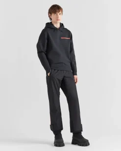 Hombre Prada ROPA^Sudadera De Punto Doble Reciclado
