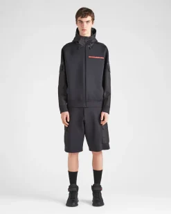Hombre Prada ROPA^Sudadera De Punto Técnico Reciclado