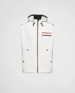 Hombre Prada ROPA^Sudadera De Punto Técnico Reciclado Con Cinta