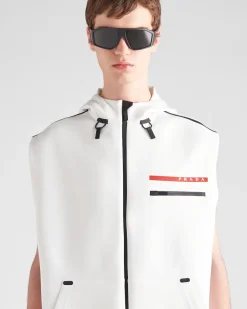 Hombre Prada ROPA^Sudadera De Punto Técnico Reciclado Con Cinta