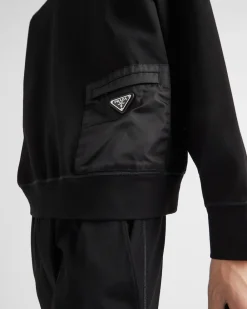 Hombre Prada ROPA DEPORTIVA Y SUDADERAS^Sudadera De Tejido Técnico