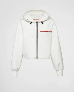 Mujer Prada ROPA^Sudadera De Tejido Técnico Reciclado