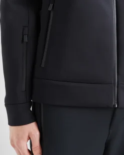 Hombre Prada ROPA^Sudadera De Tejido Técnico Reciclado Con Cremallera