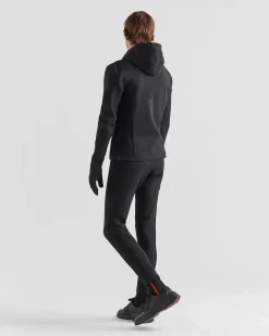 Hombre Prada ROPA^Sudadera En Piqué Técnico Con Capucha