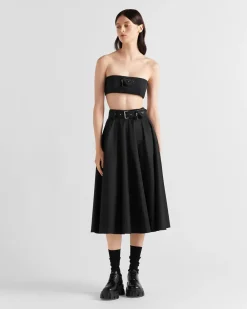 Mujer Prada COLECCIÓN FEMENINA|CAMISAS Y TOPS^Sujetador Bandeau De Re-nylon