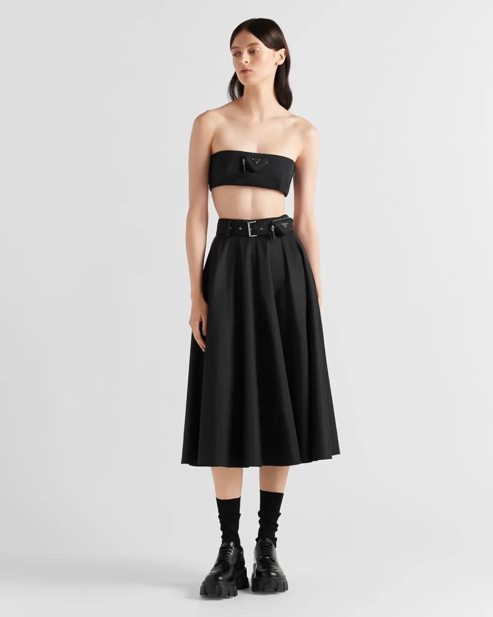 Mujer Prada COLECCIÓN FEMENINA|CAMISAS Y TOPS^Sujetador Bandeau De Re-nylon