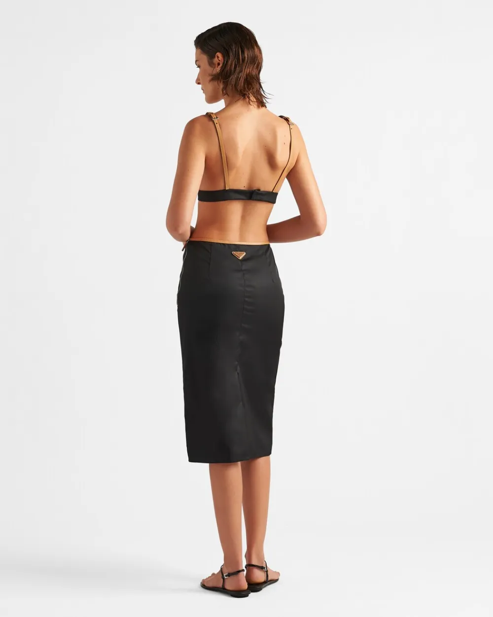 Mujer Prada COLECCIÓN FEMENINA|CAMISAS Y TOPS^Sujetador Triangular De Re-nylon