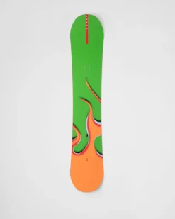Mujer/Hombre Prada ROPA DE ESQUÍ Y EQUIPAMIENTO TÉCNICO|ROPA DE ESQUÍ Y EQUIPAMIENTO TÉCNICO^Tabla De Snowboard Linea Rossa
