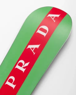 Mujer/Hombre Prada ROPA DE ESQUÍ Y EQUIPAMIENTO TÉCNICO|ROPA DE ESQUÍ Y EQUIPAMIENTO TÉCNICO^Tabla De Snowboard Linea Rossa