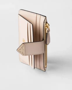 Mujer Prada CARTERAS Y TARJETEROS^Tarjetero De Piel