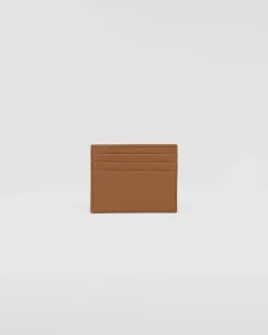 Mujer Prada CARTERAS Y TARJETEROS^Tarjetero De Piel