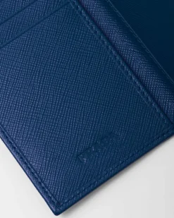 Hombre Prada CARTERAS Y TARJETEROS^Tarjetero De Piel