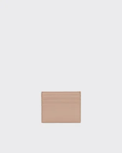 Mujer Prada CARTERAS Y TARJETEROS^Tarjetero De Piel Saffiano