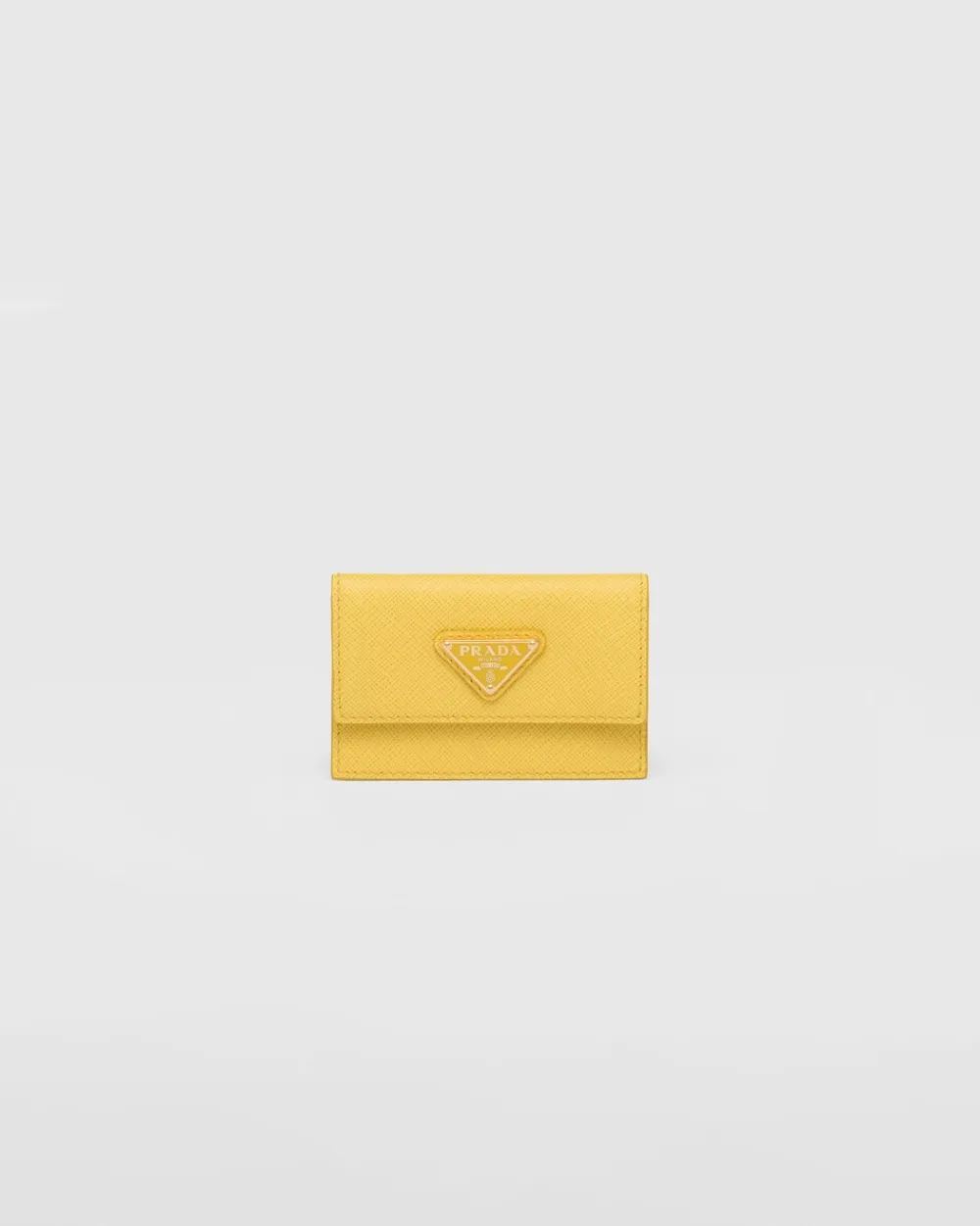 Mujer Prada CARTERAS Y TARJETEROS^Tarjetero De Piel Saffiano